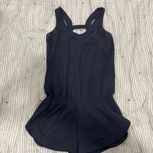 Lululemon black shorts jumpsuit